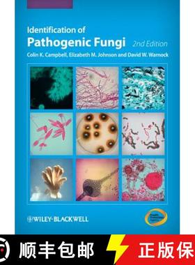 【3-4周达】Identification Of Pathogenic Fungi 2E [Wiley医学] [9781444330700]