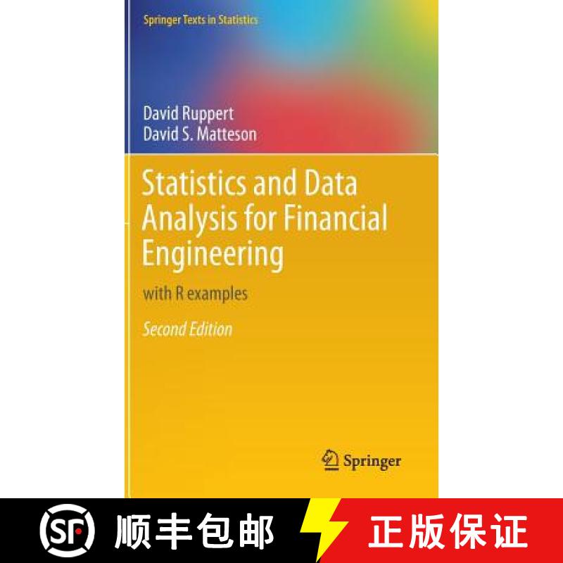 【3-4周达】Statistics and Data Analysis for Financial Engineering : with R examples [9781493926138]