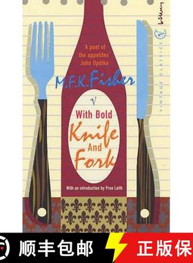 【3-4周达】With Bold Knife and Fork [9780099422648]