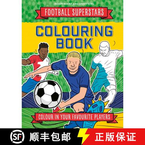 【3-4周达】Football Superstars Colouring Book: World Cup Edition - 100% Independent and Unofficial [9781804539071]