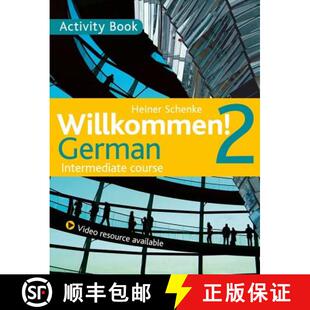 【3-4周达】Willkommen! 2 German Intermediate Course: Activity Book [9781444165203]