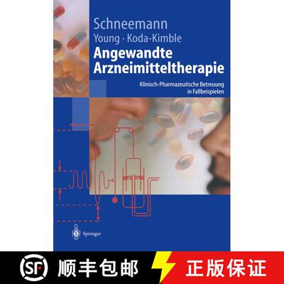 【3-4周达】Angewandte Arzneimitteltherapie: Klinisch-pharmazeutische Betreuung in Fallbeispielen [9783642625398]