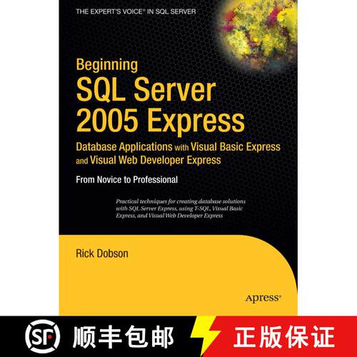 【3-4周达】Beginning SQL Server 2005 Express: Database Applications with Visual Basic Express and Vis... [9781590595237]