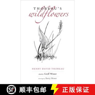【3-4周达】精装 Thoreau`s Wildflowers [9780300214772]