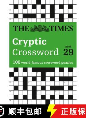 【3-4周达】The Times Cryptic Crossword Book 29: 100 World-Famous Crossword Puzzles [9780008673222]