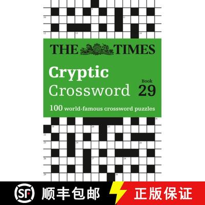 现货 The Times Cryptic Crossword Book 29: 100 World-Famous Crossword Puzzles [9780008673222]