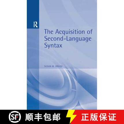【3-4周达】The Acquisition of Second-Language Syntax [9780340645918]