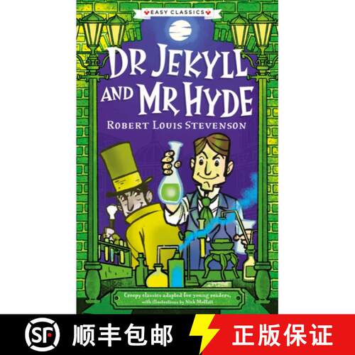 【3-4周达】Creepy Classics: Dr Jekyll and Mr Hyde (Easy Classics) [9781782262763]