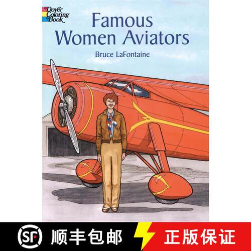 预订 Famous Women Aviators Coloring Book [9780486415505]