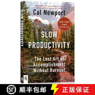 现货 慢效率 简装 Slow Productivity: the Lost Art of Accomplishment Without Burnout [9780593719435]