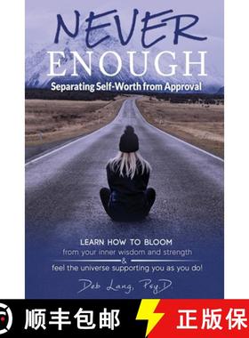 【3-4周达】Never Enough: Separating Self-Worth from Approval [9781737127420]