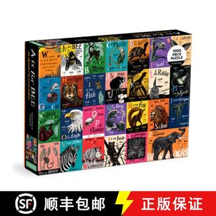 【3-4周达】is for Bee: An Alphabet in Translation 1000 Piece Family Puzzle [9780735376281]