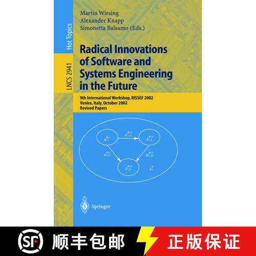 【3-4周达】Radical Innovations of Software and Systems Engineering in the Future: 9th International W... [9783540211792]