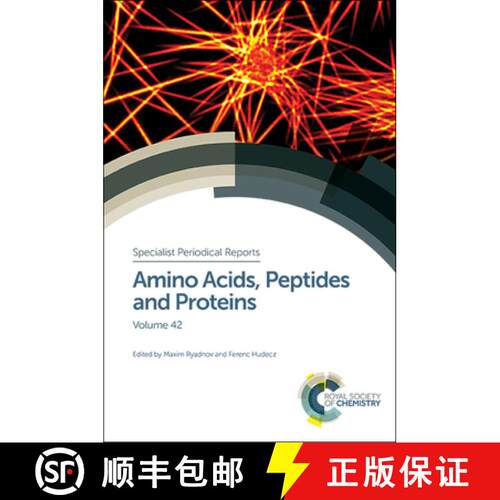 【3-4周达】精装 Amino Acids, Peptides and Proteins : Volume 42 [9781788010023]