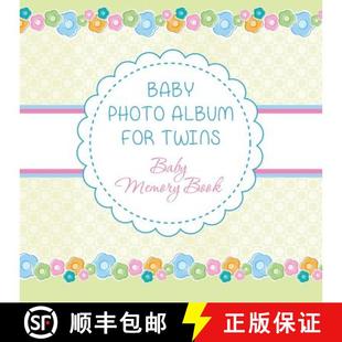 【3-4周达】Baby Photo Album for Twins: Baby Memory Book [9781630226541]