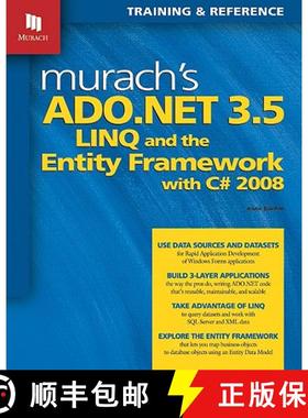 【3-4周达】Murach's ADO.NET 3.5, LINQ, and the Entity Framework with C# 2008 [9781890774530]