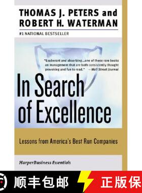 【3-4周达】In Search of Excellence: Lessons from America's Best-Run Companies (Collins Business Essen... [9780060548780]