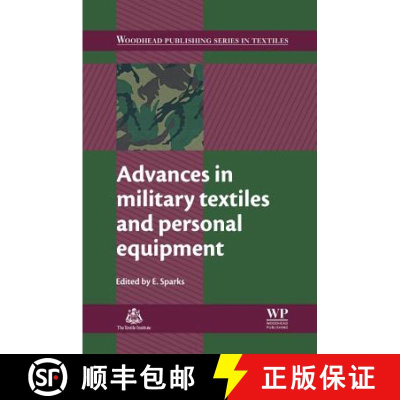 【3-4周达】Advances in Military Textiles and Personal Equipment [9781845696993]