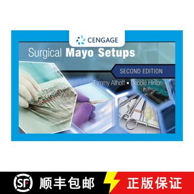 【3-4周达】Surgical Mayo Setups, Spiral Bound Version [9781111138189]