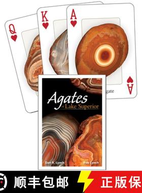 【3-4周达】Agates of Lake Superior Playing Cards [9781591933236]