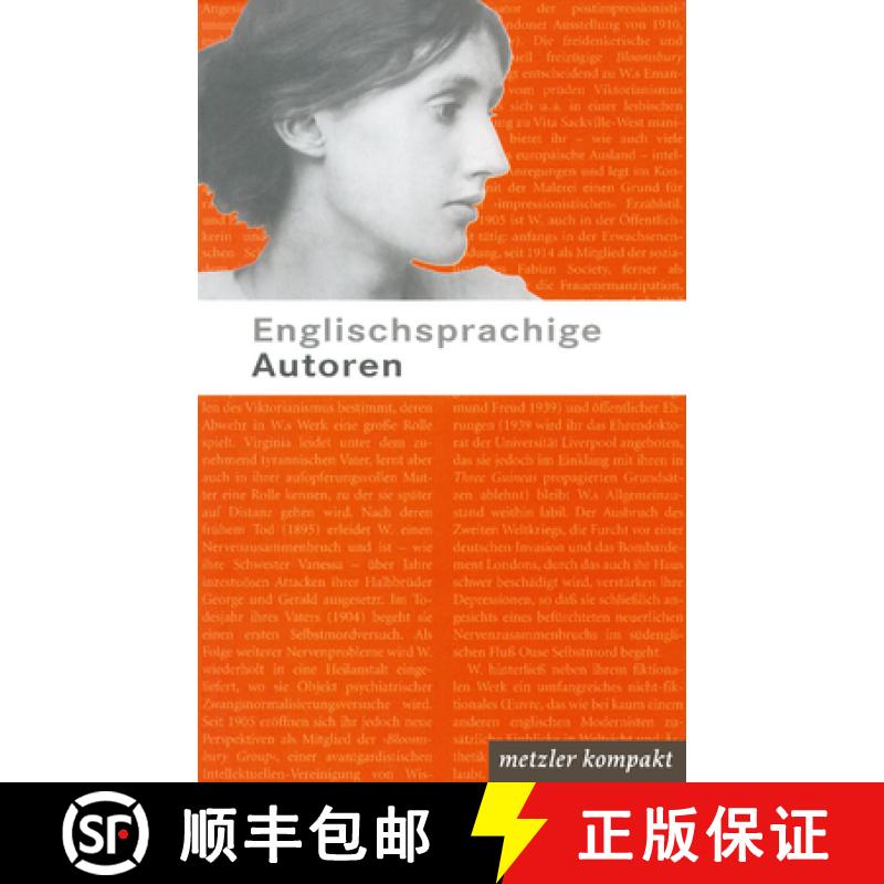 【3-4周达】Englischsprachige Autoren: Metzler Kompakt [9783476020284]
