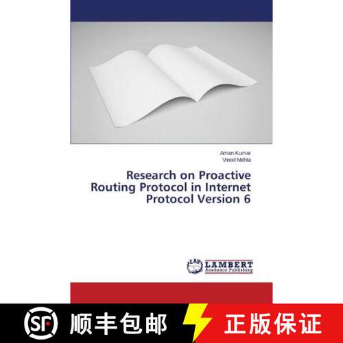 预订 Research on Proactive Routing Protocol in Internet Protocol Version 6 [9783659770395]