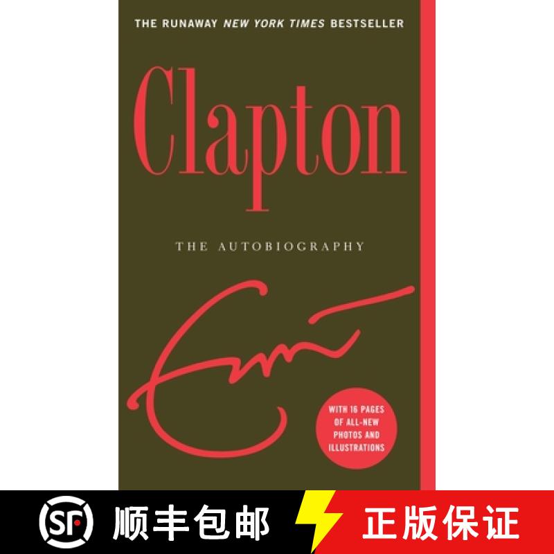 【3-4周达】Clapton: The Autobiography [9780767925365]
