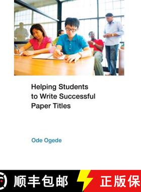 【3-4周达】Helping Students to Write Successful Paper Titles [9781433122583]