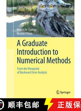 【3-4周达】A Graduate Introduction to Numerical Methods : From the Viewpoint of Backward Error Analysis [9781493953103]