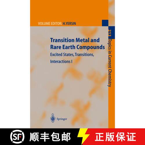 【3-4周达】精装 Transition Metal and Rare Earth Compounds : Excited States, Transitions, Interactions I [9783540679868]