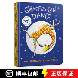 【3-4周达】Giraffes Can't Dance Cased Board Book: Touch-and-Feel Board Book [9781408354407]
