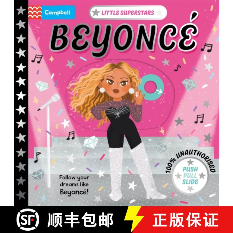 【3-4周达】Little Superstars: Beyoncé : A Push, Pull, Slide Book [9781035061716]