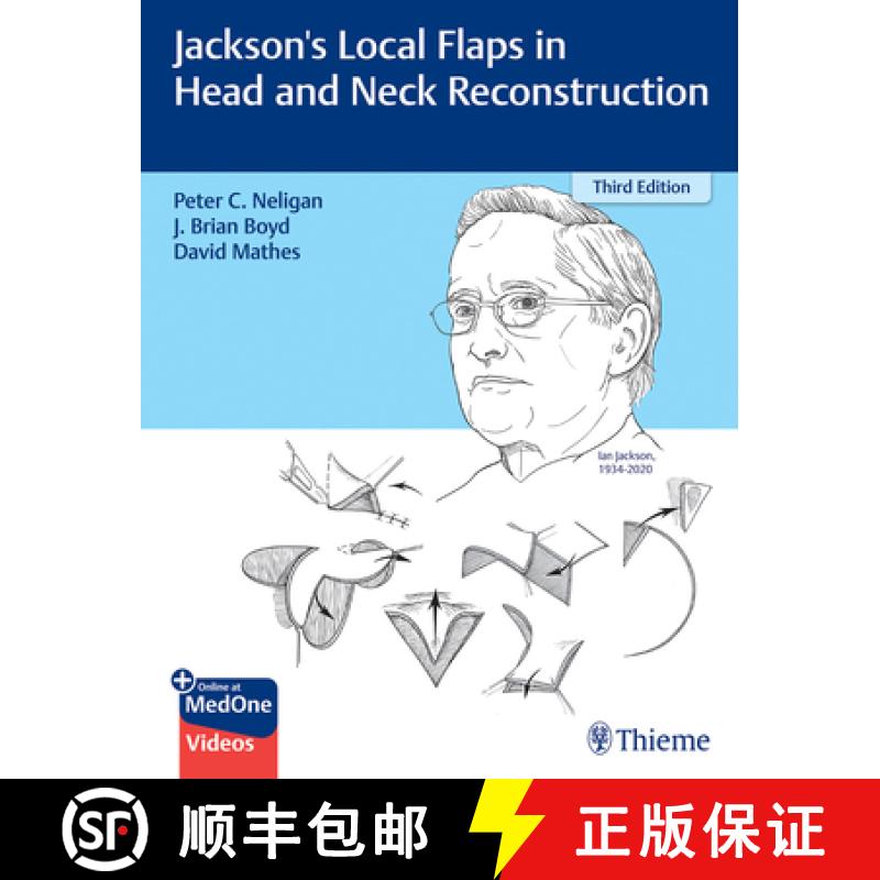 【3-4周达】Jackson's Local Flaps in Head and Neck Reconstruction [9781626238107]