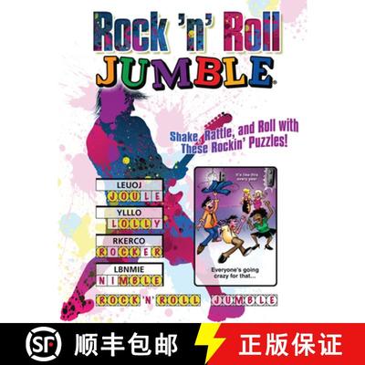 预订 Rock 'n' Roll Jumble(r): Shake, Rattle, and Roll with These Rockin' Puzzles! [9781600786747]