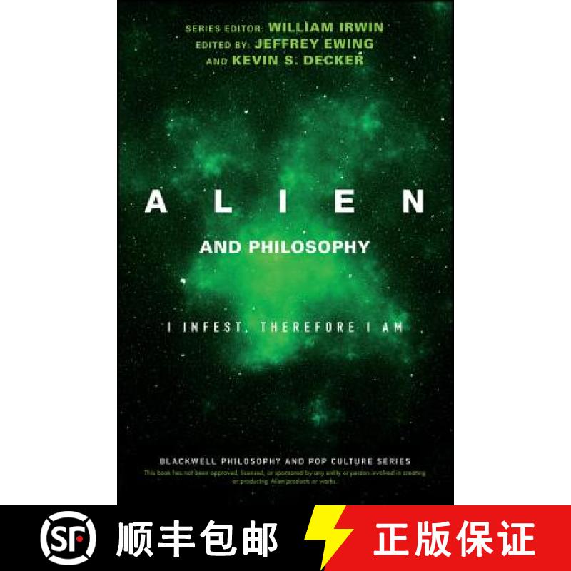 【3-4周达】Alien And Philosophy - I Infest, Therefore I Am [Wiley哲学] [9781119280811]