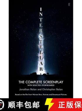 现货 星际穿越 Interstellar: The Complete Screenplay With Selected Storyboards [9780571314393]