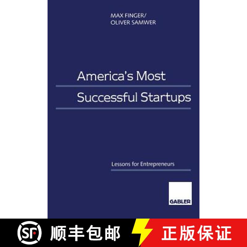 【3-4周达】America's Most Successful Startups : Lessons for Entrepreneurs [9783409114097]