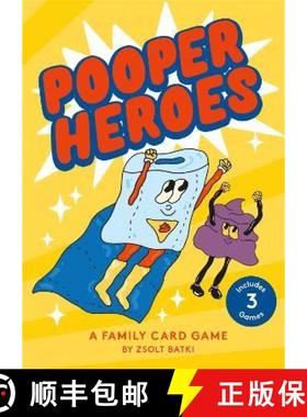 【3-4周达】Pooper Heroes: A Family Card Game [9781913947538]