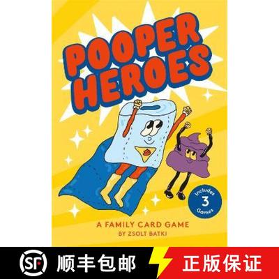 【3-4周达】Pooper Heroes : A Family Card Game [9781913947538]
