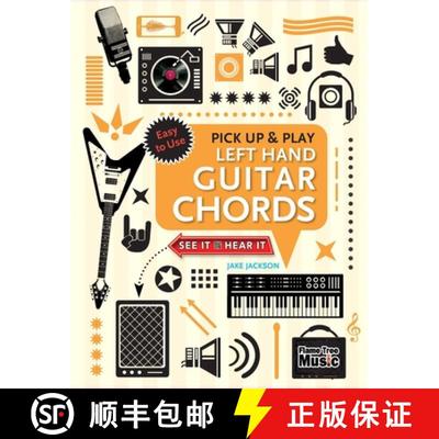 Left Hand Guitar Chords (Pick Up and Play): Quick Start, Easy Diagrams [9781787552364]