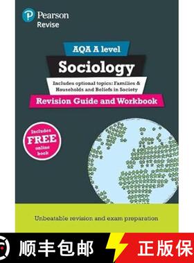 【3-4周达】Pearson REVISE AQA A level Sociology Revision Guide and Workbook: (with free online Revisi... [9781292111254]