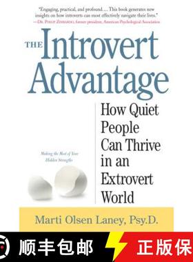 【3-4周达】The Introvert Advantage: How Quiet People Can Thrive in an Extrovert World [9780761123699]
