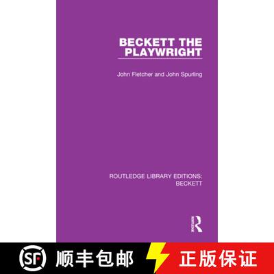 【3-4周达】Beckett the Playwright [9780367747350]