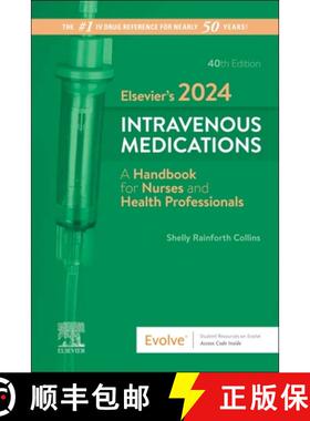 【3-4周达】Elsevier’s 2024 Intravenous Medications: A Handbook for Nurses and Health Professionals [9780443118838]
