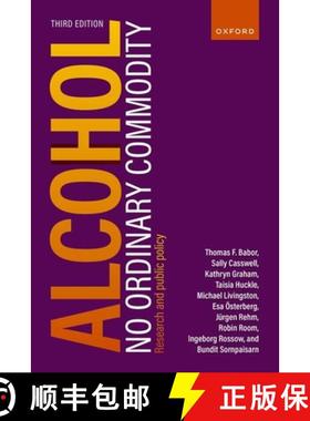 【3-4周达】Alcohol: No Ordinary Commodity: Research and Public Policy [9780192844484]