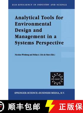 【3-4周达】Analytical Tools for Environmental Design and Management in a Systems Perspective : The Co... [9789401039024]