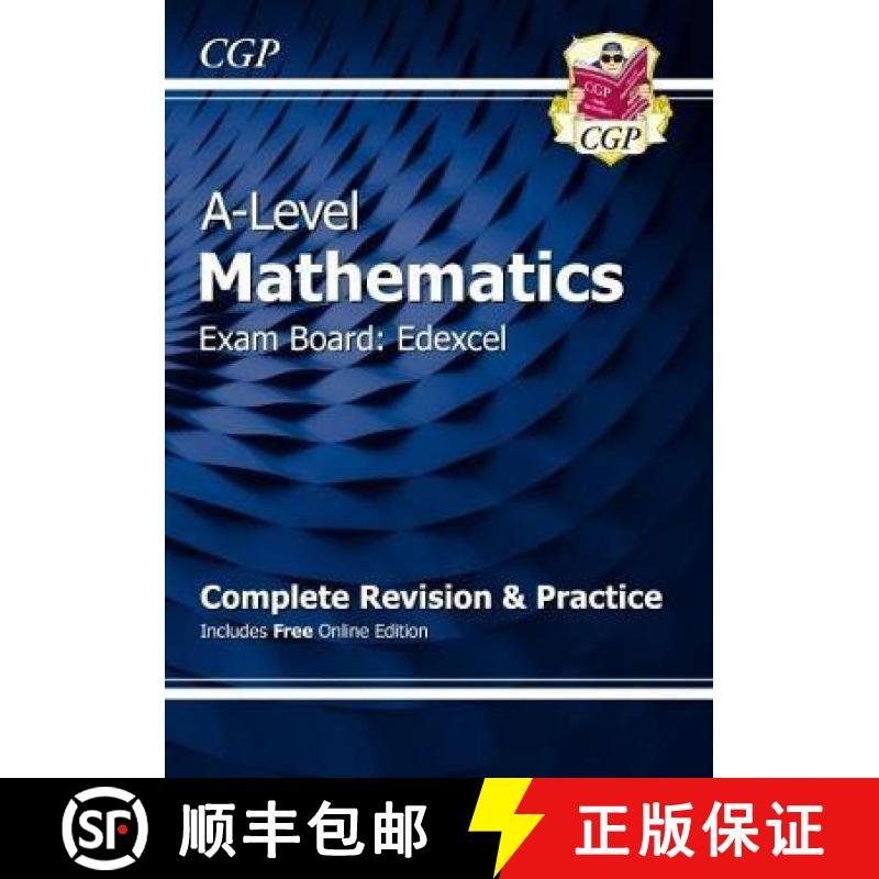 【2-3周达】New A-Level Maths Edexcel Complete Revision & Practice (with Online Edition & Video Soluti... [9781782948087]