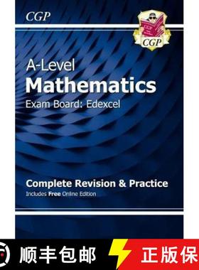 【3-4周达】New A-Level Maths Edexcel Complete Revision & Practice (with Online Edition & Video Soluti... [9781782948087]