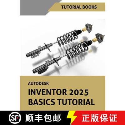 【3-4周达】Autodesk Inventor 2025 Basics Tutorial (COLORED) [9788197342981]