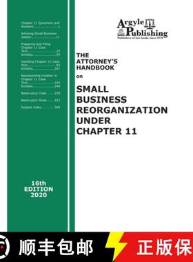 预订 The Attorney's Handbook on Small Business Reorganization Under Chapter 11 [9781880730584]
